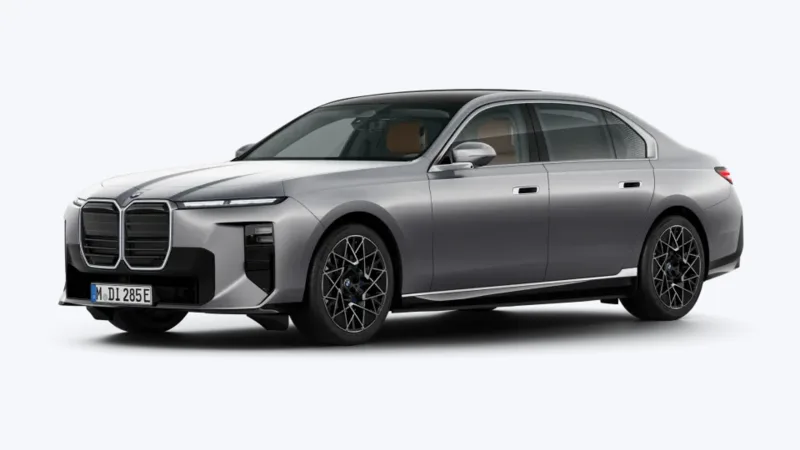 Außenansicht des BMW i7 Sedan