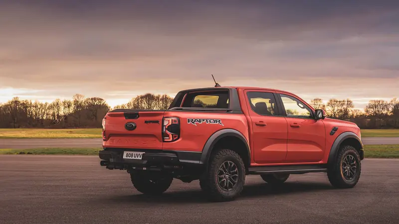 Esterno del Ford Ranger Raptor