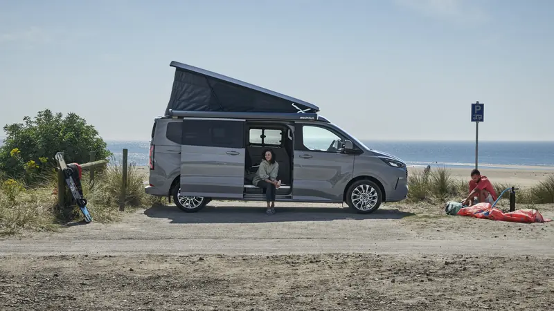 Außenansicht des Ford Transit Custom Nugget
