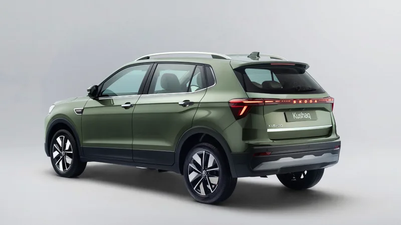 Škoda Kushaq exterior