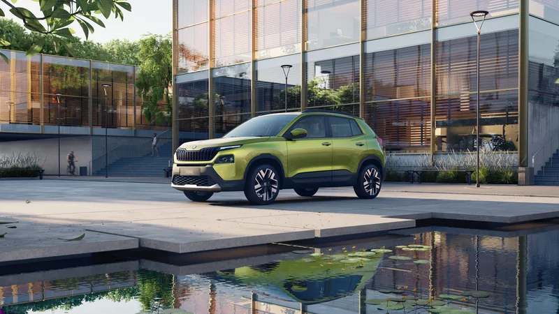 Škoda Kylaq exterior