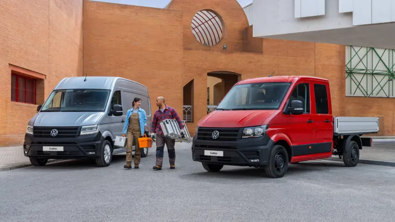 Volkswagen Crafter Chassis Cab exterior