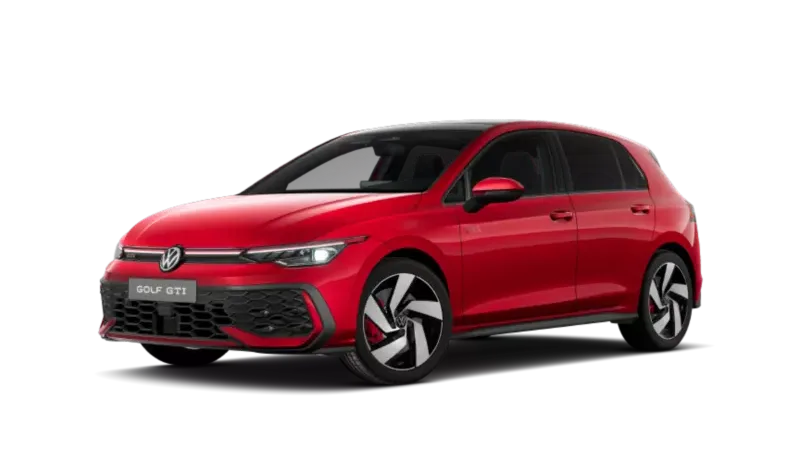 Außenansicht des Volkswagen Golf GTI