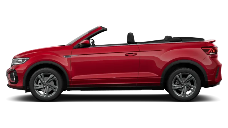 Außenansicht des Volkswagen T-Roc Cabriolet